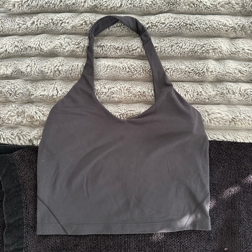 Lululemon Black Halter Top